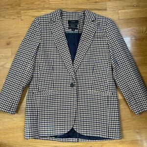 JCrew Plaid Women’s Blazer Suit Jacket